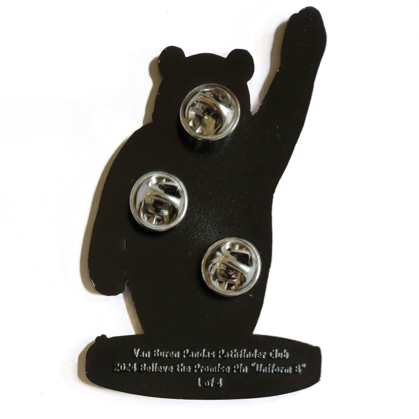 Van Buren Pandas 2024 Believe the Promise pin "Uniform B"