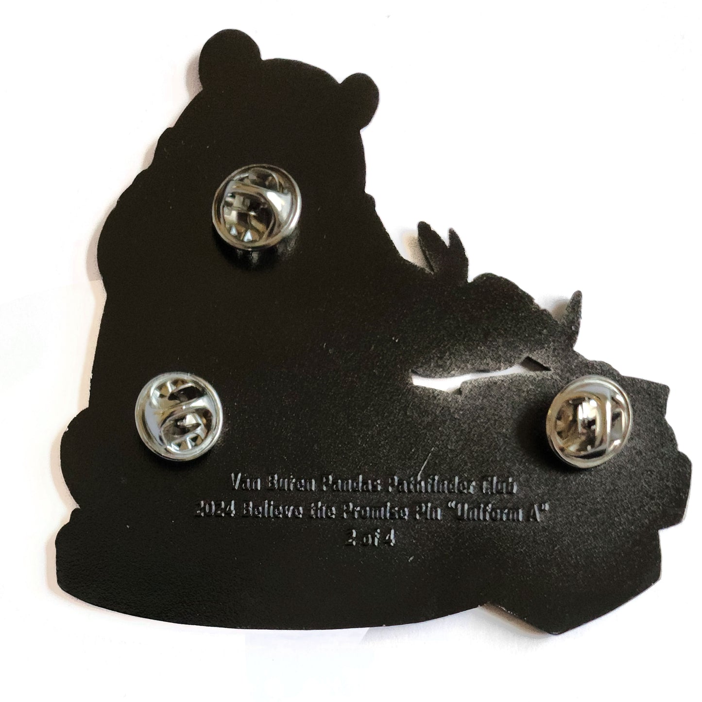 Van Buren Pandas 2024 Believe the Promise pin "Uniform A"